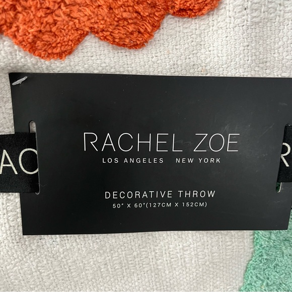 Rachel Zoe Pastel Ghost Blanket Tik Tok Viral Throw Halloween 50” x 60” NWT - Picture 9 of 9